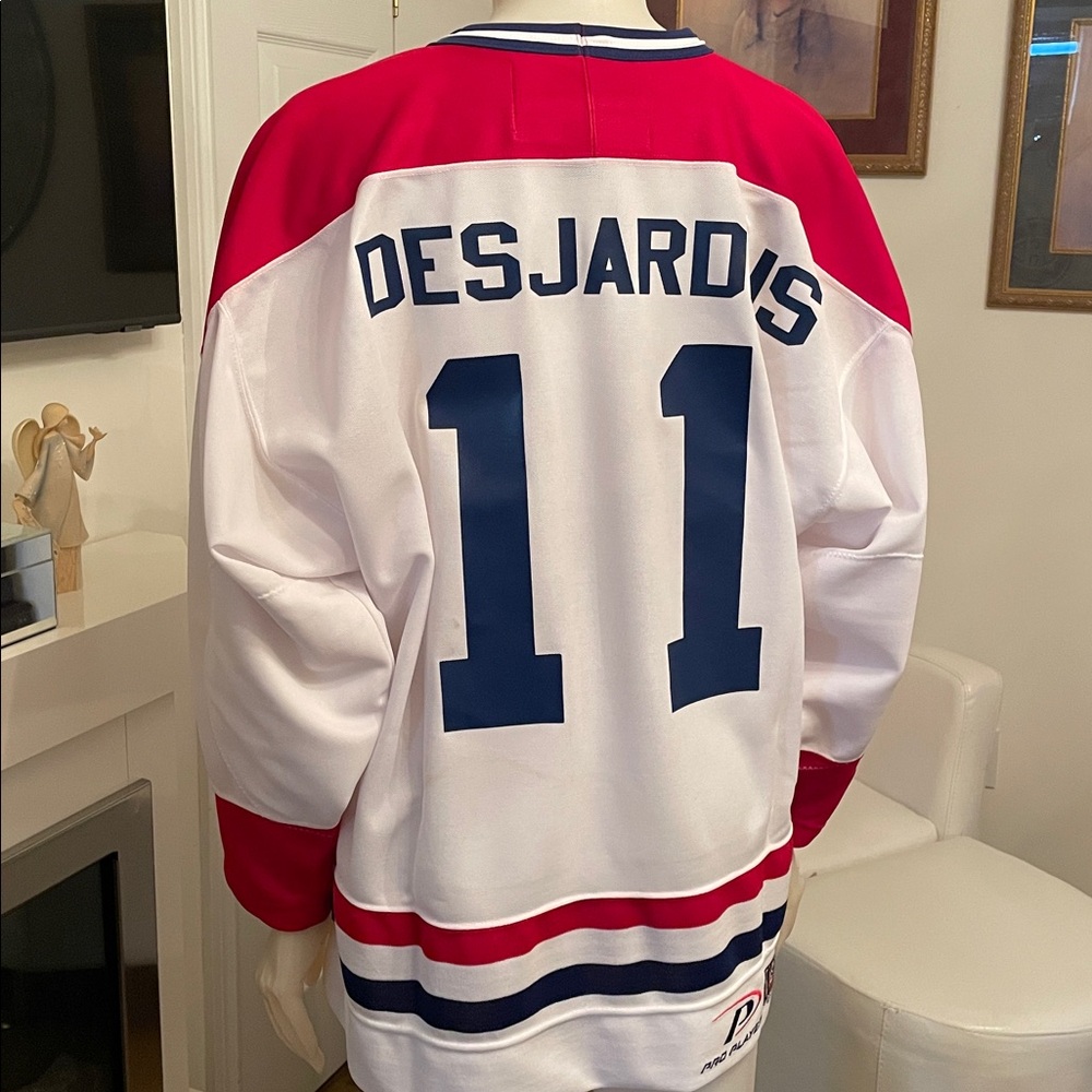 Montreal Canadians Desjardins hockey jersey